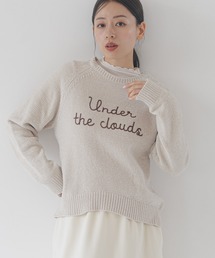 LAKOLE | 刺繍ロゴモールニットプルオーバー / 203749(ニット/セーター)