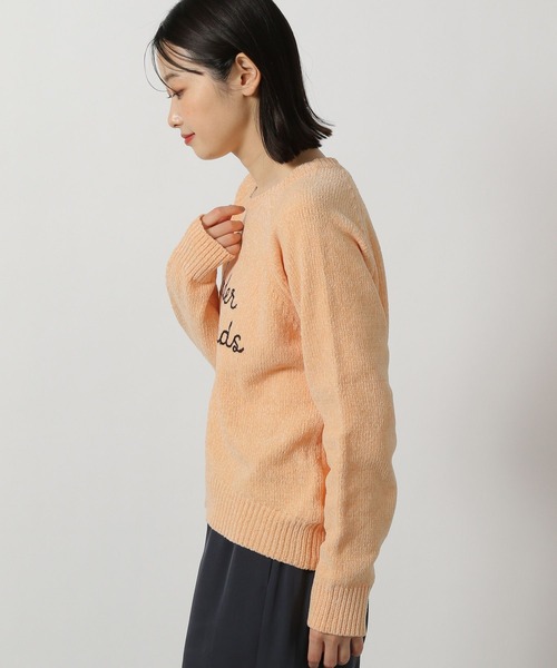 セール】刺繍ロゴモールニットプルオーバー / 203749（ニット