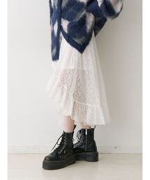 jouetie | イレギュラーフリルレーススカート(スカート)