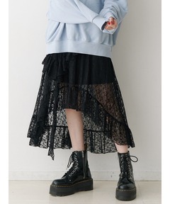 Suspender Tulle Skirt/サスペンダーチュールスカート【MAISON