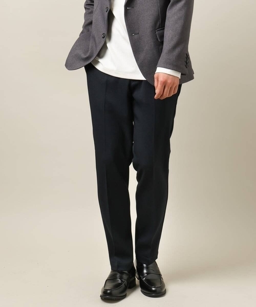 【セール】【洗濯機で洗える/セレモニー】ウーステッドストレッチイージースラックス(セットアップ可）（スラックス）｜a.v.v（アーヴェヴェ）