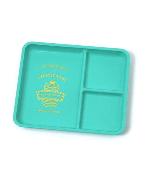 niko and...（ニコアンド）の「【Fishs Eddy(フィッシュエディ)】×てぃらコラボ　ランチプレート（食器・レディース・ブルー/グリーン/オレンジ・FREE）」の8枚目の写真