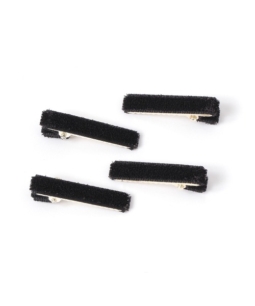 niko and...（ニコアンド）の「4SETクリップ（バレッタ/ヘアクリップ・レディース・ブラウン/ブラック・0）」の2枚目の写真