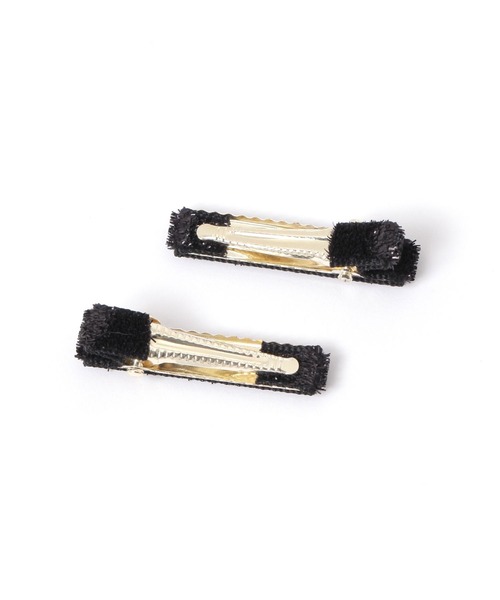 niko and...（ニコアンド）の「4SETクリップ（バレッタ/ヘアクリップ・レディース・ブラウン/ブラック・0）」の3枚目の写真