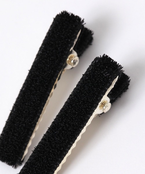 niko and...（ニコアンド）の「4SETクリップ（バレッタ/ヘアクリップ・レディース・ブラウン/ブラック・0）」の4枚目の写真