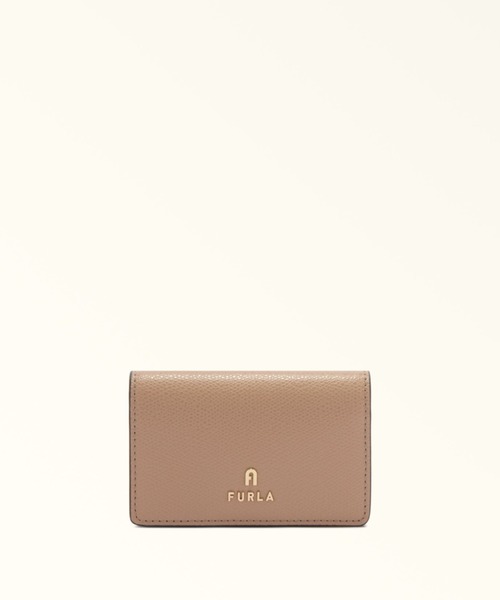 FURLA(フルラ)の「フルラ カメリア (Furla Camelia) カードケース S(名刺入れ・レディース・ミント/ベージュ/クリーム/ブルー系その他/モカ/ライトブルー/ブラウン・ONE SIZE)」の2枚目の写真