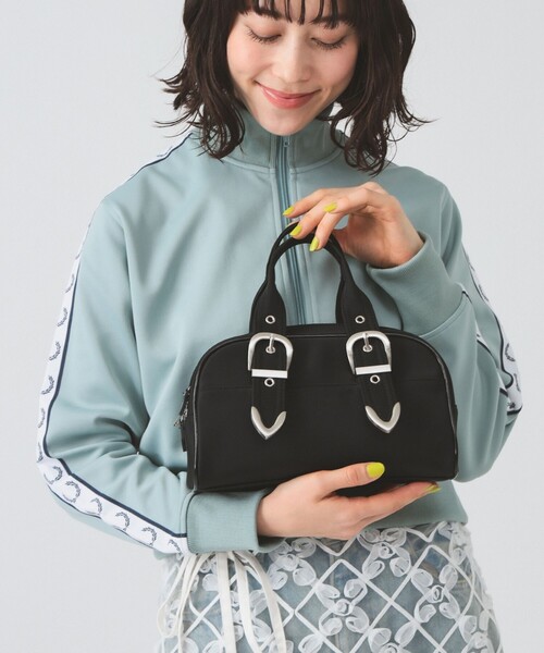 Ray BEAMS（レイビームス）の「ナイロン ボストン バッグ（ボストンバッグ・レディース・レッド/ブラック・ONE SIZE）」の15枚目の写真