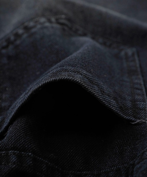 URBAN CHERRY（アーバンチェリー）の「ワイドフレアパンツ（デニムパンツ・キッズ・ブラック・110cm/120cm/130cm/140cm/150cm）」の17枚目の写真