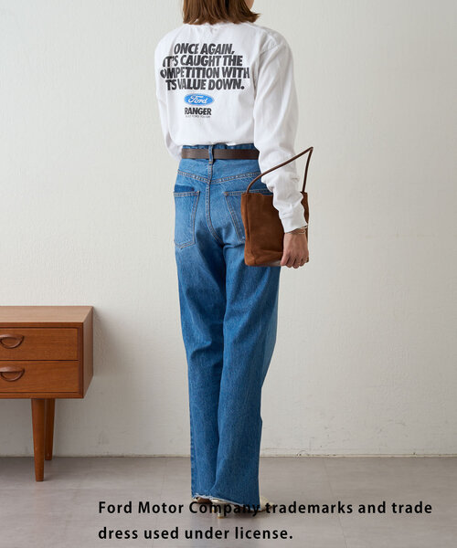 SHENERY（シーナリー）の「【GOOD ROCK SPEED】FORD ロンTee（Tシャツ/カットソー・レディース・ホワイト・FREE）」の7枚目の写真