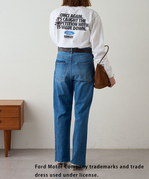 SHENERY（シーナリー）の「【GOOD ROCK SPEED】FORD ロンTee（Tシャツ/カットソー・レディース・ホワイト・FREE）」の8枚目の写真