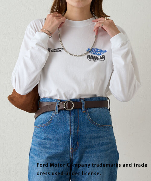 SHENERY（シーナリー）の「【GOOD ROCK SPEED】FORD ロンTee（Tシャツ/カットソー・レディース・ホワイト・FREE）」の9枚目の写真
