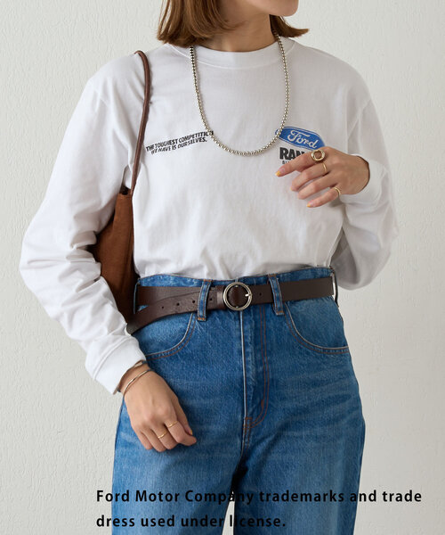 SHENERY（シーナリー）の「【GOOD ROCK SPEED】FORD ロンTee（Tシャツ/カットソー・レディース・ホワイト・FREE）」の10枚目の写真