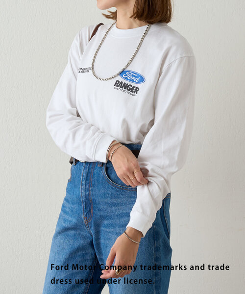 SHENERY（シーナリー）の「【GOOD ROCK SPEED】FORD ロンTee（Tシャツ/カットソー・レディース・ホワイト・FREE）」の12枚目の写真