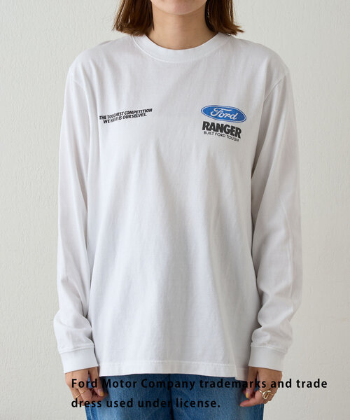 SHENERY（シーナリー）の「【GOOD ROCK SPEED】FORD ロンTee（Tシャツ/カットソー・レディース・ホワイト・FREE）」の15枚目の写真