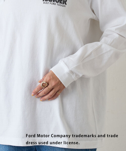 SHENERY（シーナリー）の「【GOOD ROCK SPEED】FORD ロンTee（Tシャツ/カットソー・レディース・ホワイト・FREE）」の22枚目の写真