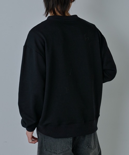 スプレーロゴプリントクルースウェット（スウェット）｜COLONY 2139（コロニートゥーワンスリーナイン）