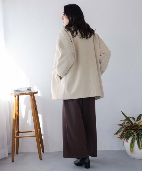 LOWRYS FARM(ローリーズファーム)の「ウールチョウイージーパンツ2 290151(その他パンツ・レディース・ブラウン/チャコールグレー・MEDIUM/LARGE)」の15枚目の写真