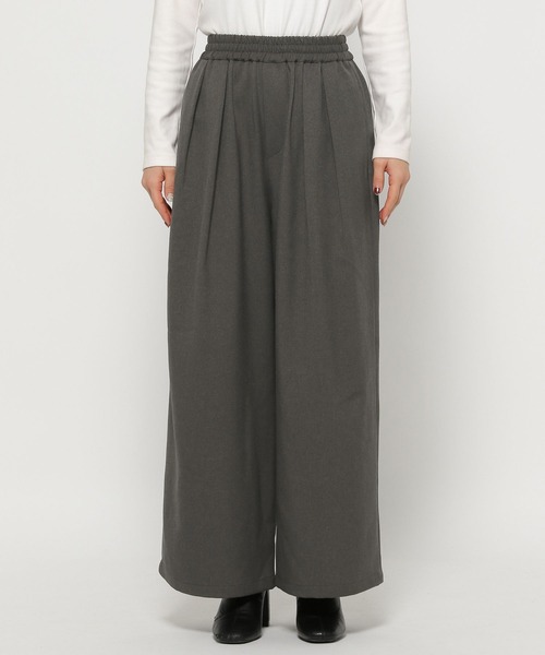 LOWRYS FARM(ローリーズファーム)の「ウールチョウイージーパンツ2 290151(その他パンツ・レディース・ブラウン/チャコールグレー・MEDIUM/LARGE)」の12枚目の写真