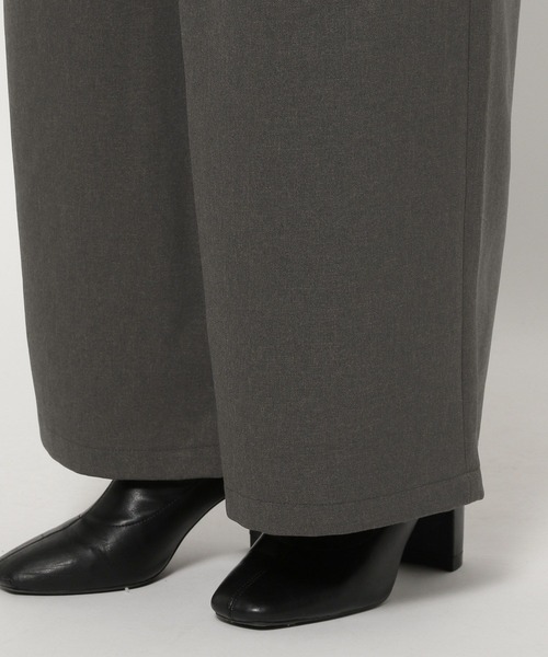 LOWRYS FARM(ローリーズファーム)の「ウールチョウイージーパンツ2 290151(その他パンツ・レディース・ブラウン/チャコールグレー・MEDIUM/LARGE)」の7枚目の写真