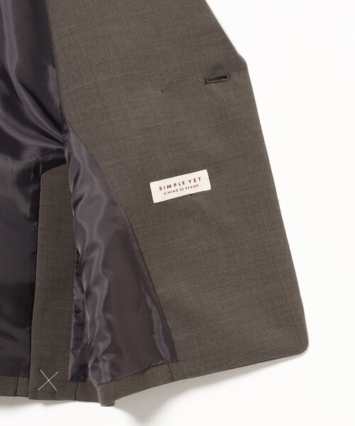 B:MING by BEAMS(ビーミングバイビームス)の「SIMPLE YET トロピカル ダブルボタン ジレ(ベスト・レディース・ブラウン系その他4/カーキ・ONE SIZE)」の16枚目の写真