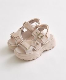 OLIVE des OLIVE | バックル付きスポーツサンダル(サンダル)