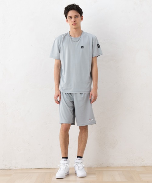 FILA(フィラ)の「FILA フィラ ブランド ロゴ ワンポイント 刺繍 吸汗速乾 メッシュ ハーフパンツ ドライパンツ(その他パンツ・メンズ・ブラック/ライトグレー/ネイビー・L/LL/M)」の9枚目の写真