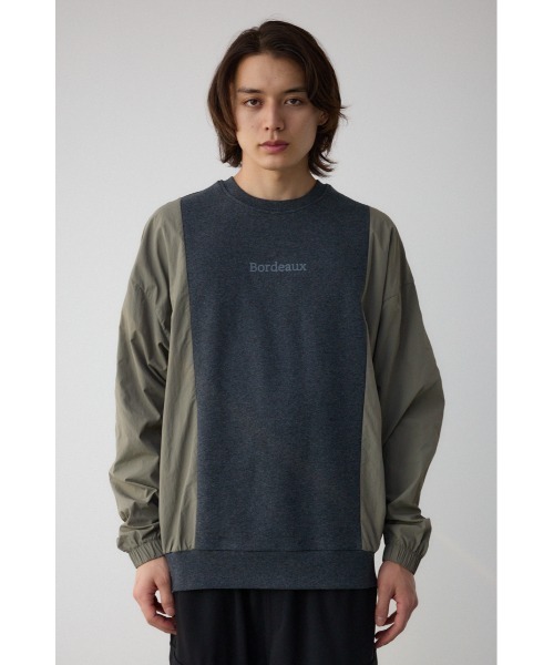 AZUL by moussy(アズールバイマウジー)の「ドッキングデザイントップス(Tシャツ/カットソー・メンズ・ブラック系その他/ブルー系その他3/グレー系その他/ホワイト系その他・FREE)」の8枚目の写真