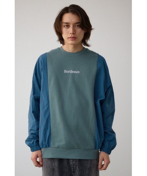 AZUL by moussy(アズールバイマウジー)の「ドッキングデザイントップス(Tシャツ/カットソー・メンズ・ブラック系その他/ブルー系その他3/グレー系その他/ホワイト系その他・FREE)」の18枚目の写真
