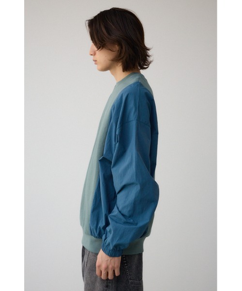AZUL by moussy(アズールバイマウジー)の「ドッキングデザイントップス(Tシャツ/カットソー・メンズ・ブラック系その他/ブルー系その他3/グレー系その他/ホワイト系その他・FREE)」の19枚目の写真