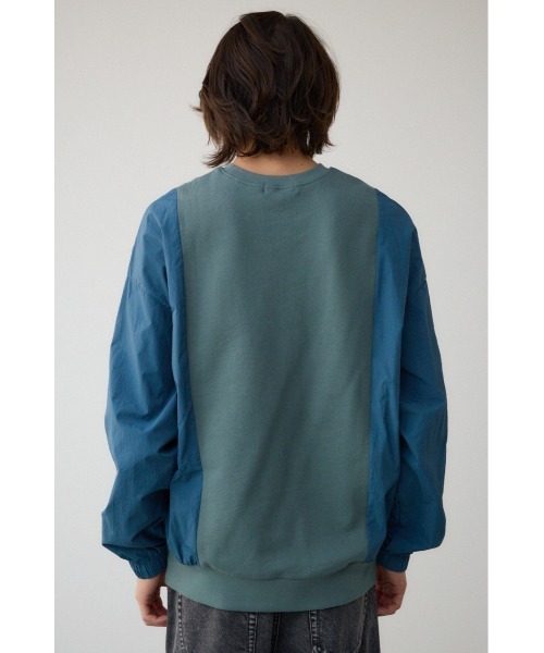 AZUL by moussy(アズールバイマウジー)の「ドッキングデザイントップス(Tシャツ/カットソー・メンズ・ブラック系その他/ブルー系その他3/グレー系その他/ホワイト系その他・FREE)」の20枚目の写真