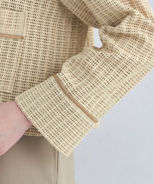 UNITED ARROWS green label relaxing｜カラミ レース ノーカラー