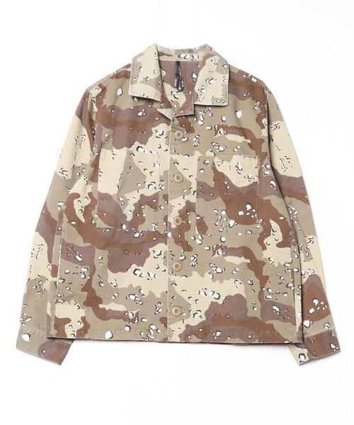 COMMON WARE（コモンウェアー）の「COMMONWARE:MILITARY CAMO BDU JKT/ミリタリー カモフラージュ シャツジャケット（ミリタリージャケット・メンズ・ウッドランド/デザートカモ・M/L/XL）」の16枚目の写真