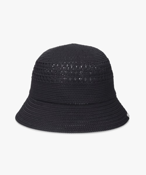 OVERRIDE（オーバーライド）の「OVERRIDE  REP OPENWORK KNIT HAT / オーバーライド（ハット・メンズ・ブラック/ライトブラウン/ホワイト/ライトパープル・59cm）」の16枚目の写真