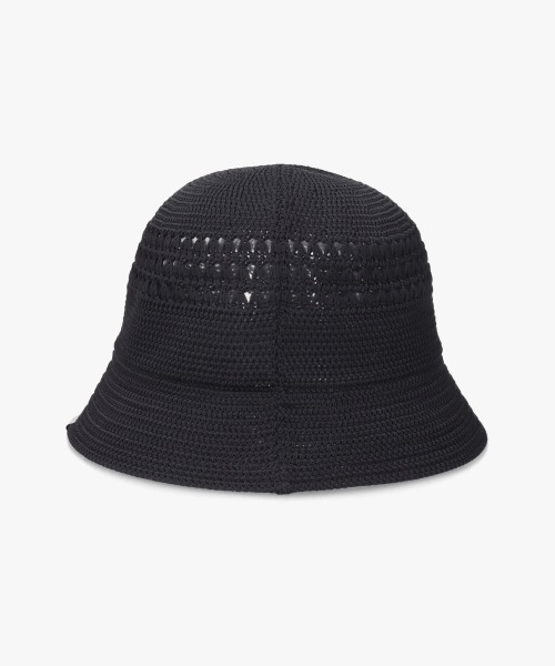 OVERRIDE（オーバーライド）の「OVERRIDE  REP OPENWORK KNIT HAT / オーバーライド（ハット・メンズ・ブラック/ライトブラウン/ホワイト/ライトパープル・59cm）」の18枚目の写真