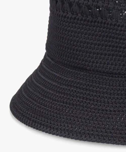 OVERRIDE（オーバーライド）の「OVERRIDE  REP OPENWORK KNIT HAT / オーバーライド（ハット・メンズ・ブラック/ライトブラウン/ホワイト/ライトパープル・59cm）」の20枚目の写真