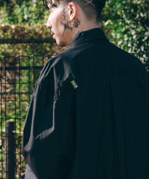 Subciety(サブサエティ)の「High count cotton shirt(シャツ/ブラウス・メンズ・サックスブルー/ブラック/ホワイト・X-LARGE/LARGE/MEDIUM/SMALL)」の20枚目の写真