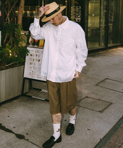 Subciety(サブサエティ)の「High count cotton shirt(シャツ/ブラウス・メンズ・サックスブルー/ブラック/ホワイト・X-LARGE/LARGE/MEDIUM/SMALL)」の21枚目の写真