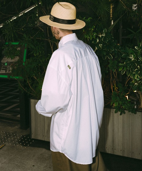 Subciety(サブサエティ)の「High count cotton shirt(シャツ/ブラウス・メンズ・サックスブルー/ブラック/ホワイト・X-LARGE/LARGE/MEDIUM/SMALL)」の22枚目の写真