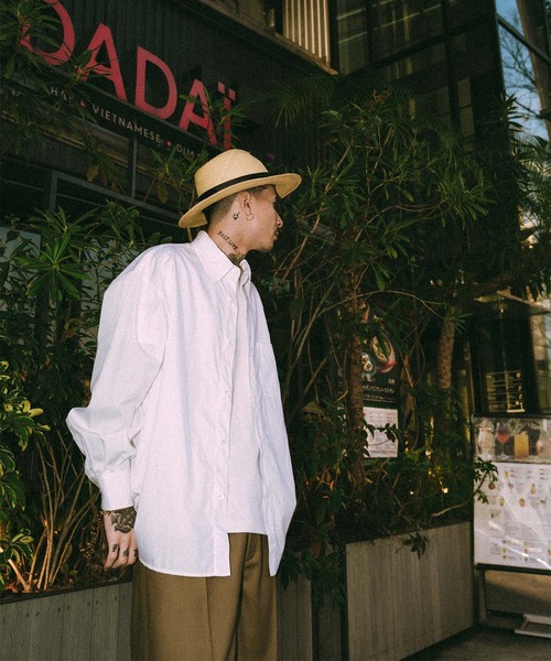 Subciety(サブサエティ)の「High count cotton shirt(シャツ/ブラウス・メンズ・サックスブルー/ブラック/ホワイト・X-LARGE/LARGE/MEDIUM/SMALL)」の12枚目の写真
