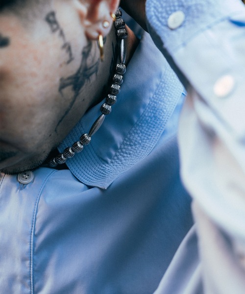Subciety(サブサエティ)の「High count cotton shirt(シャツ/ブラウス・メンズ・サックスブルー/ブラック/ホワイト・X-LARGE/LARGE/MEDIUM/SMALL)」の15枚目の写真