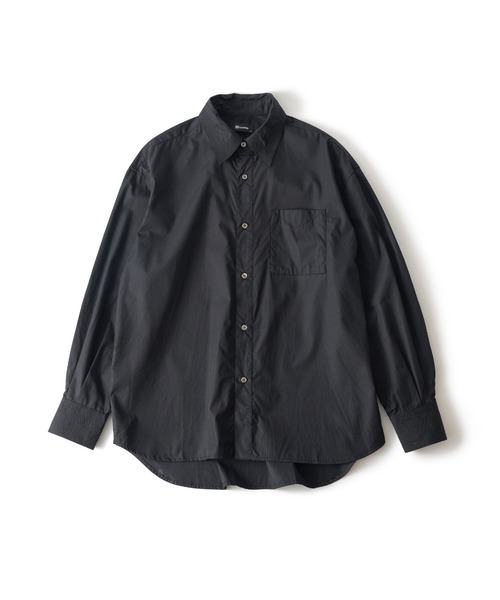Subciety(サブサエティ)の「High count cotton shirt(シャツ/ブラウス・メンズ・サックスブルー/ブラック/ホワイト・X-LARGE/LARGE/MEDIUM/SMALL)」の7枚目の写真