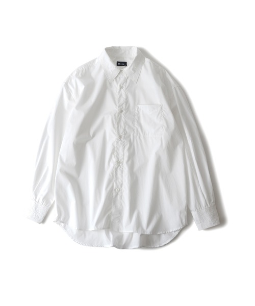 Subciety(サブサエティ)の「High count cotton shirt(シャツ/ブラウス・メンズ・サックスブルー/ブラック/ホワイト・X-LARGE/LARGE/MEDIUM/SMALL)」の8枚目の写真