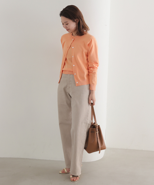 SLOBE IENA(スローブイエナ)の「《追加》SLOBE コード巾着バッグ(ショルダーバッグ・レディース・キャメル・FREE)」の20枚目の写真