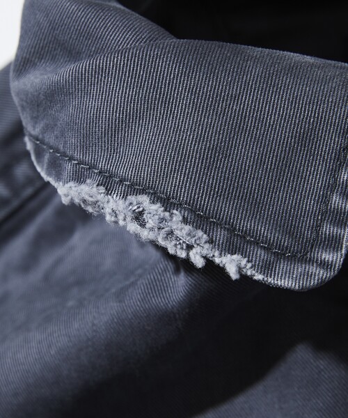 【新品未使用】LOHEN★ CUT OFF CHINO BLOUSON CS】multi vegan leather blouson (brown) | OUR BRAND,Chikashitsu +