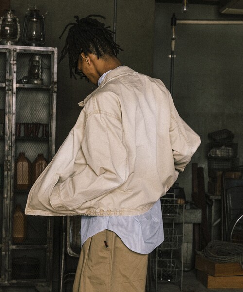 セール】NAUTICA/ノーティカ Garments Dyed Chino Zip Blouson