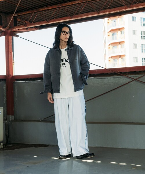 セール】NAUTICA/ノーティカ Garments Dyed Chino Zip Blouson