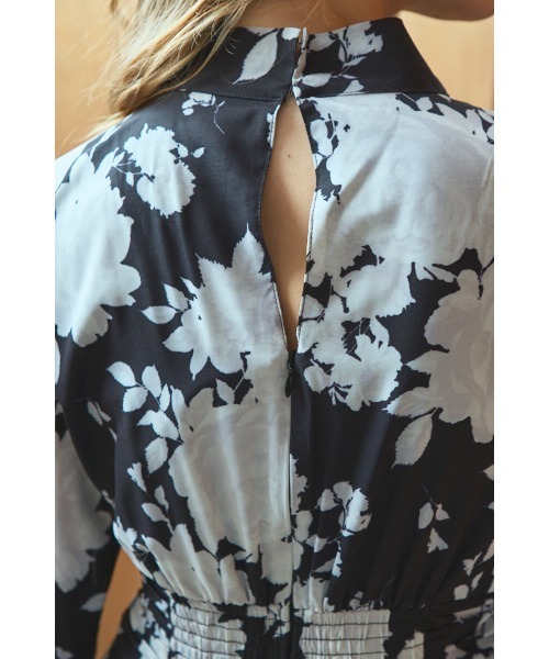 Estella.K(エステラケー)の「Abby Dress クロスネックタイドットドレス(ワンピース・レディース・ブラック系その他/ホワイト系その他/ブラック系その他2/ピンク系その他・FREE)」の8枚目の写真