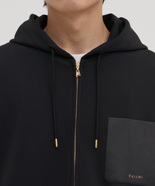 Box Logo Print Drawstring Hoodie（パーカー）｜CULLNI（クルニ