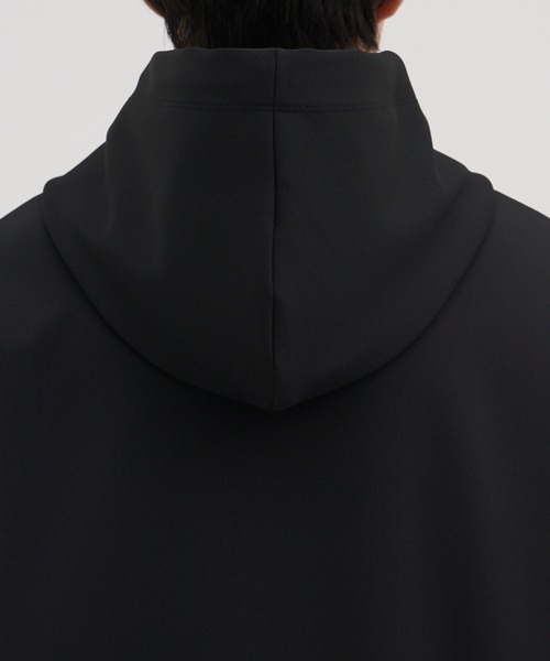 別注 Zip Up Hoodie With Washable Leather Pocket（パーカー