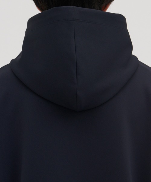別注 Zip Up Hoodie With Washable Leather Pocket（パーカー